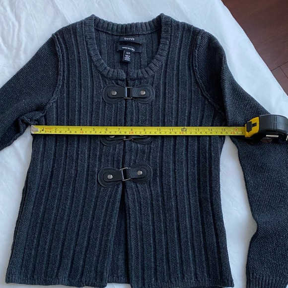 Cute Tahari cardigan jacket in Merino wool - Picture 4 of 7